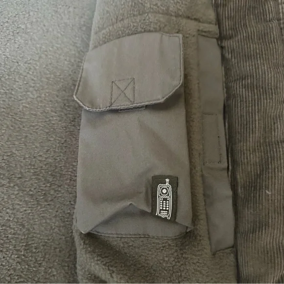 Vintage 90s Pacific Trail Jacket XXLT Outdoors Windbreaker Parka Bomber Olive - Picture 4 of 12